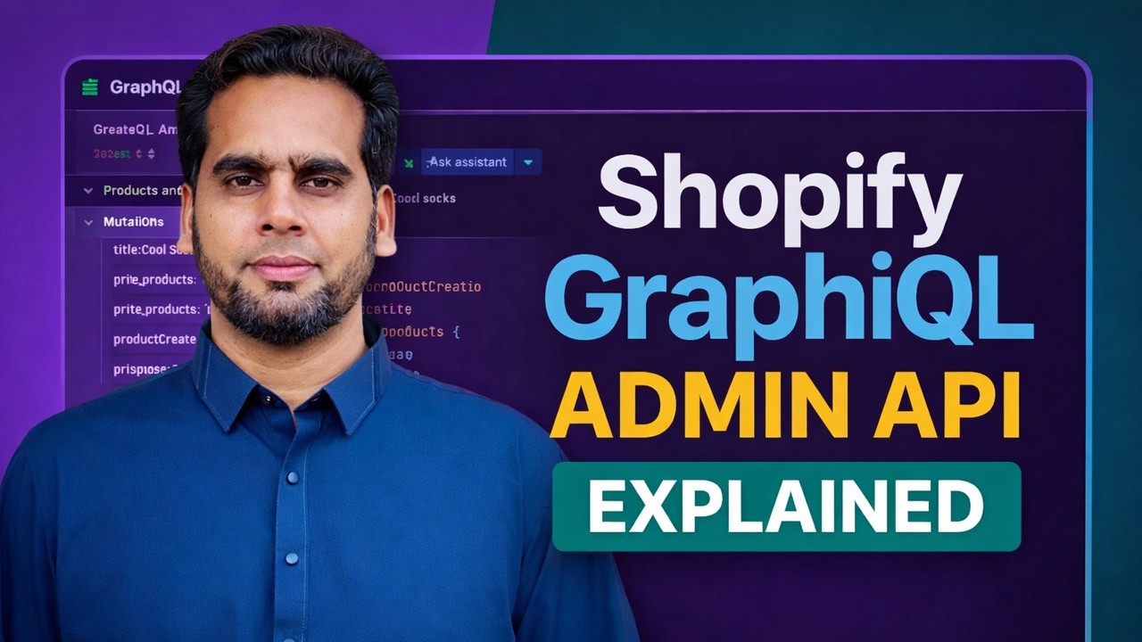 Shopify GraphiQL Admin API Explained - YouTube