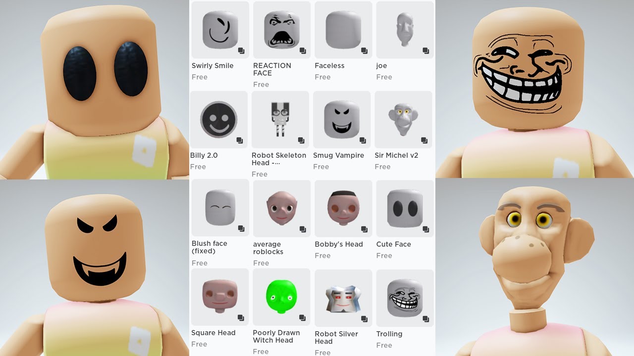 ✨New Roblox faces✨, [Part- 2] #roblox in 2023