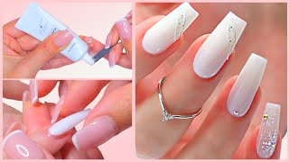 Uñas de POYGEL con TIPS paso a paso para PRINCIPIANTES!