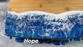 Quick Resin Recipe 002 - Perfect Ocean Wave Technique