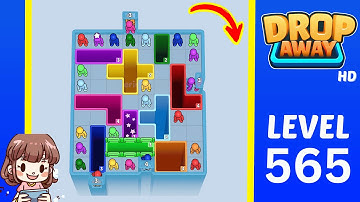 Drop Away Level 565 Solution Walkthrough