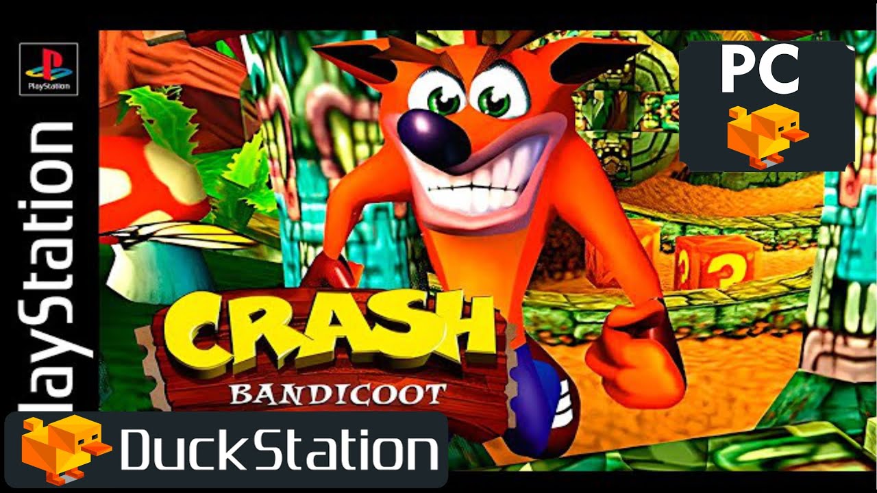 Crash Bandicoot Nostalgia: Gameplay e Segredos do PS1 no Emulador HD (PC)