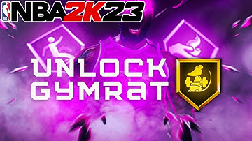 How to Unlock the GYM RAT BADGE on NBA 2k23