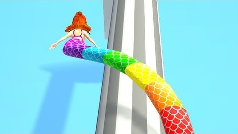 Mermaid Rush 3D - All Levels Gameplay Android, iOS