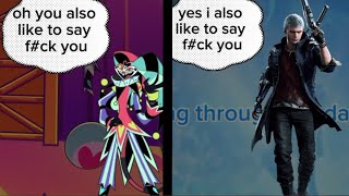 Nero From Devil May Cry And Fizz From Heavulla Boss Like  To Say Fuck You