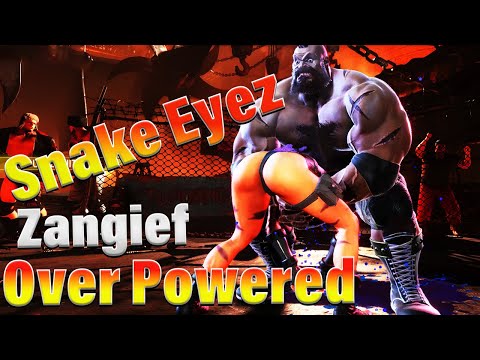 Street Fighter 6 🔥 SNAKE EYEZ  ZANGIEF IS OVERPOWERED !