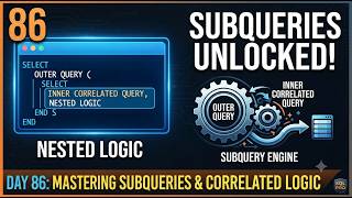 Day 86 Mastering SQL Subqueries: From Nested Logic to Pro-Level Optimization