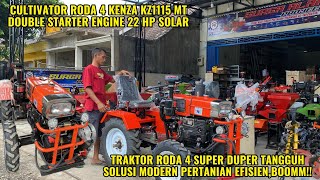 KENZA KZ1115MT 22HP DIESEL 4-WHEEL TRACTOR || MODERN, EFFICIENT, POWERFUL AGRICULTURE SOLUTION FO...