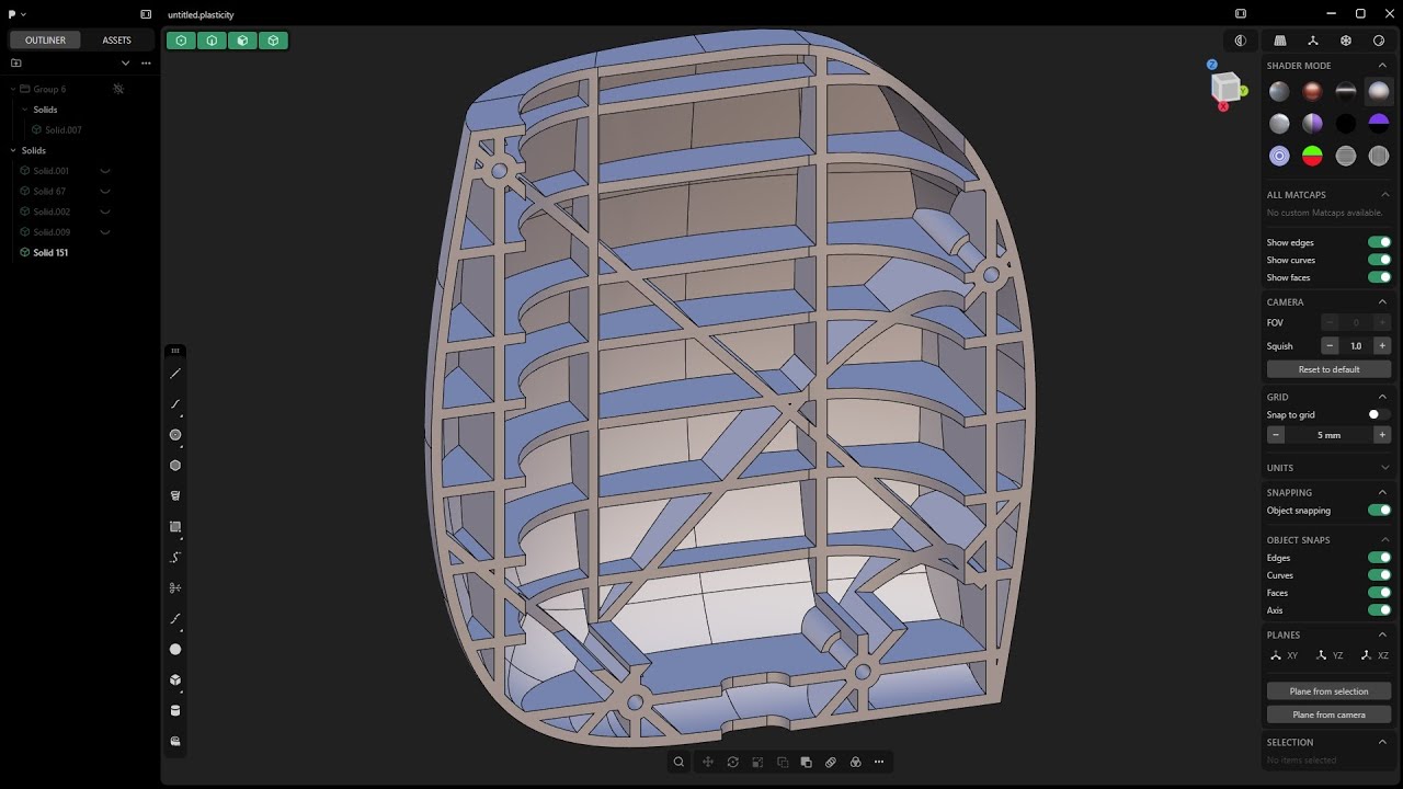 quick plastic insides in Plasticity - YouTube