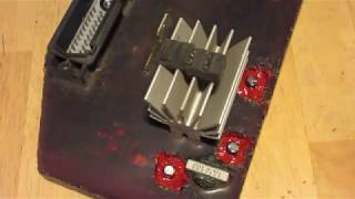 Jeep YJ ECM Repair - Capacitor Replace - YouTube