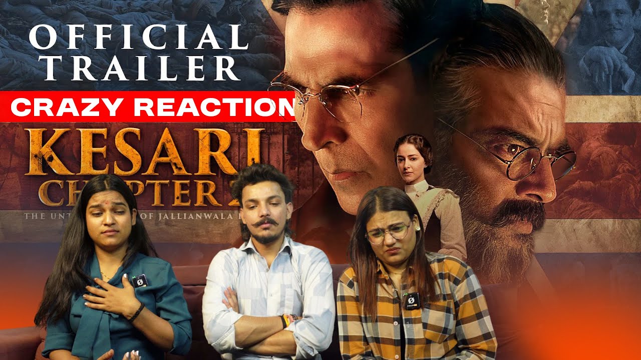 KESARI CHAPTER 2 TRAILER REACTION! | Akshay Kumar & R. Madhavan’s Epic War Saga! 💥🔥 | Must-Watch!