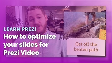 How to optimize your slides for Prezi Video