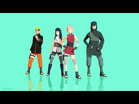 【NARUTO MMD】Rockabye - NARUTO*HINATA*SAKURA*SASUKE (NARUHINA*SASUSAKU)