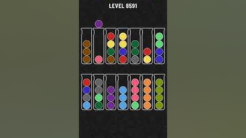 Ball Sort Puzzle Level 8591
