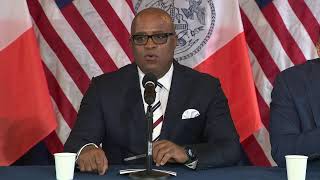 Deputy Mayor for Public Safety Philip Banks Holds Briefing on Public Safety in New York City