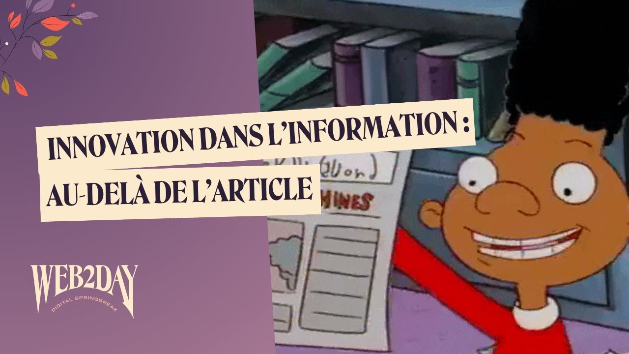 Innovation dans l’information : au-delà de l’article