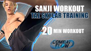 Taz Skylar's ONE PIECE Workout — Combat Flow Conditioning (Follow Along)