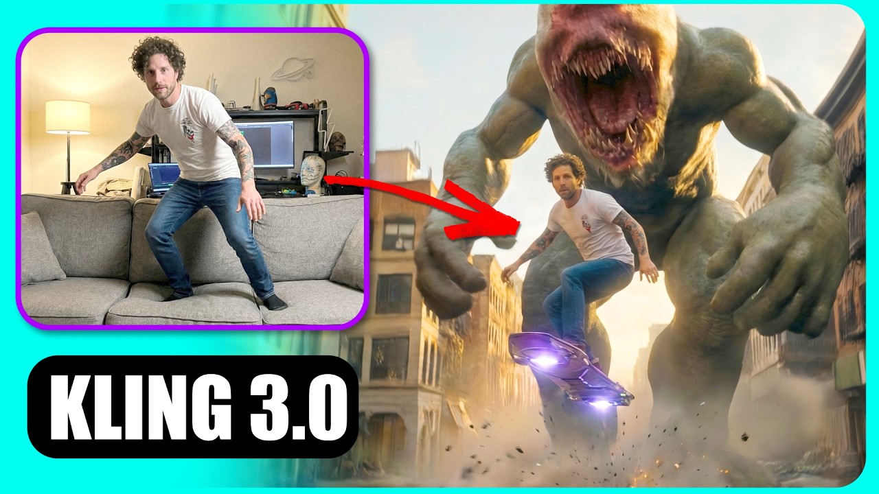 KLING 3.0 - my complete Hollywood Workflow Tutorial