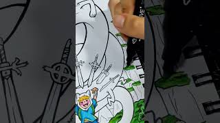 Speed Drawing Fanart original - Adventure Time