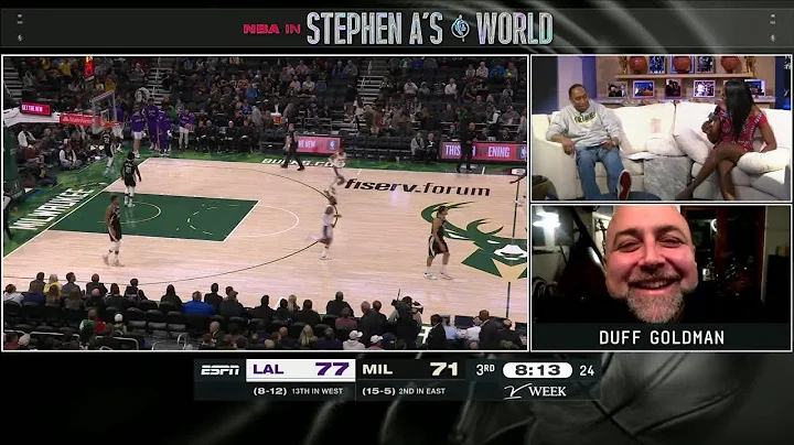 Stephen A. asks Duff Goldman the difference betwee...