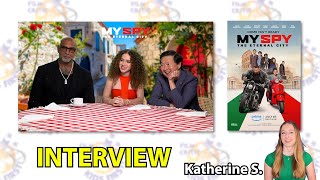 Katherine S. interviews My Spy: The Eternal City stars: Dave Bautista, Kenn Jeong, Chloe Coleman