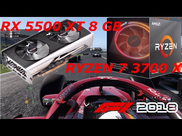 Ryzen 7 3700x - RX 5500 XT 8 GB - games - YouTube