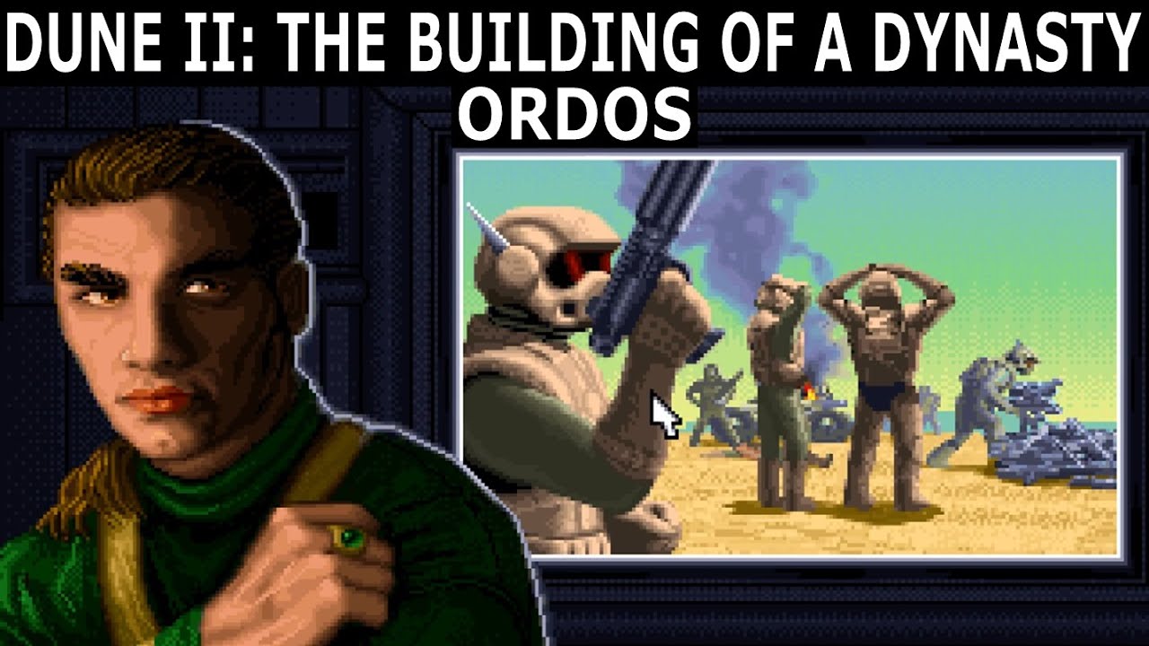 [385] Dune 2: The Building of a Dynasty (1992) / DOS / Ordos - YouTube