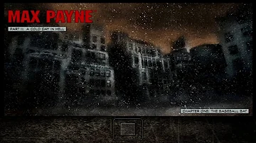 Chapter 1 The Baseball Bat Max Payne PC Graphic Novel No Music 