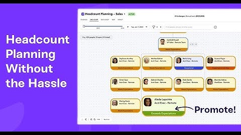 How to Align on Headcount Plans with Ease | ChartHop