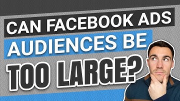Can Facebook Ad Audiences Be Too Large?