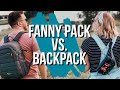 Fanny Packs vs Backpacks For Disney World | What is the Best Theme Park Bag?
