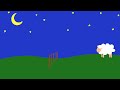 Counting Sheep (Animated lullaby for relaxation and sleep) - Curiosibee