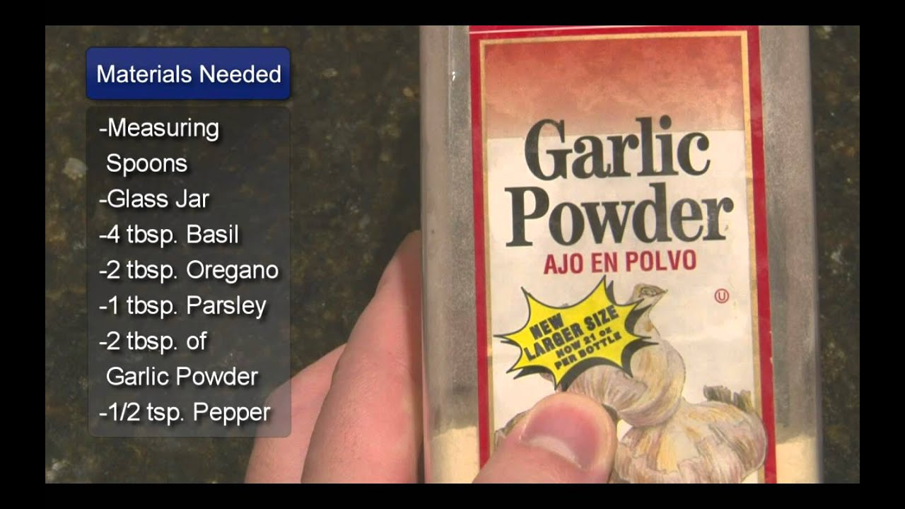 How to Make Italian Seasoning - YouTube