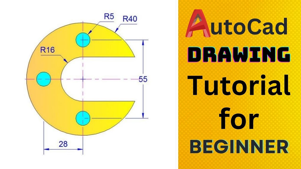 2d autocad practice tutorial 2023 - YouTube