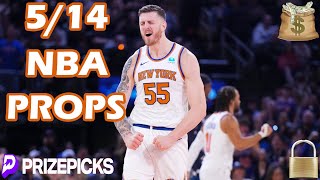 PRIZEPICKS NBA PICKS | TUESDAY 5/14/24 | NBA PLAYER PROPS PICKS | NBA PLAYOFFS PROPS & BETS