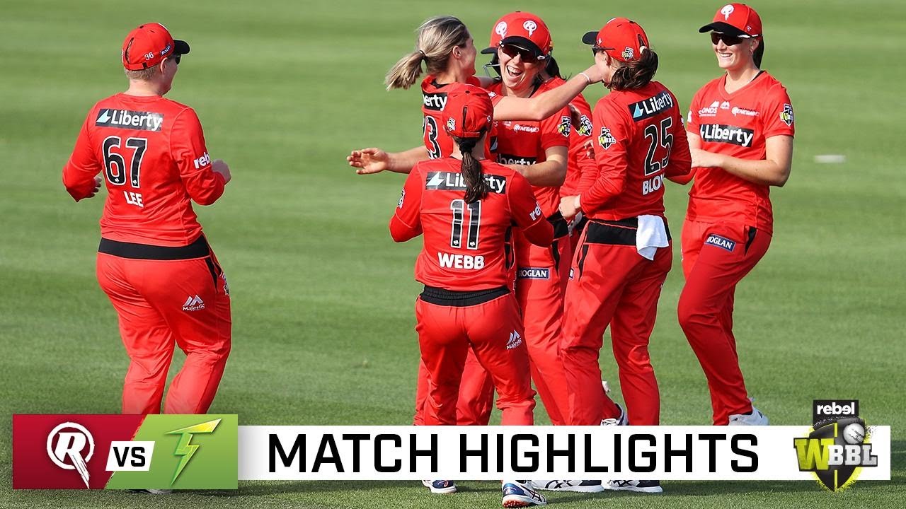 Renegades snap losing run with win over Thunder | Rebel WBBL|06