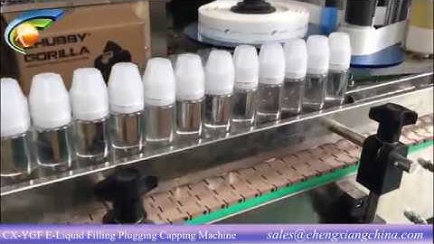 CX-YGF E liquid filling plugging capping machine for 60m