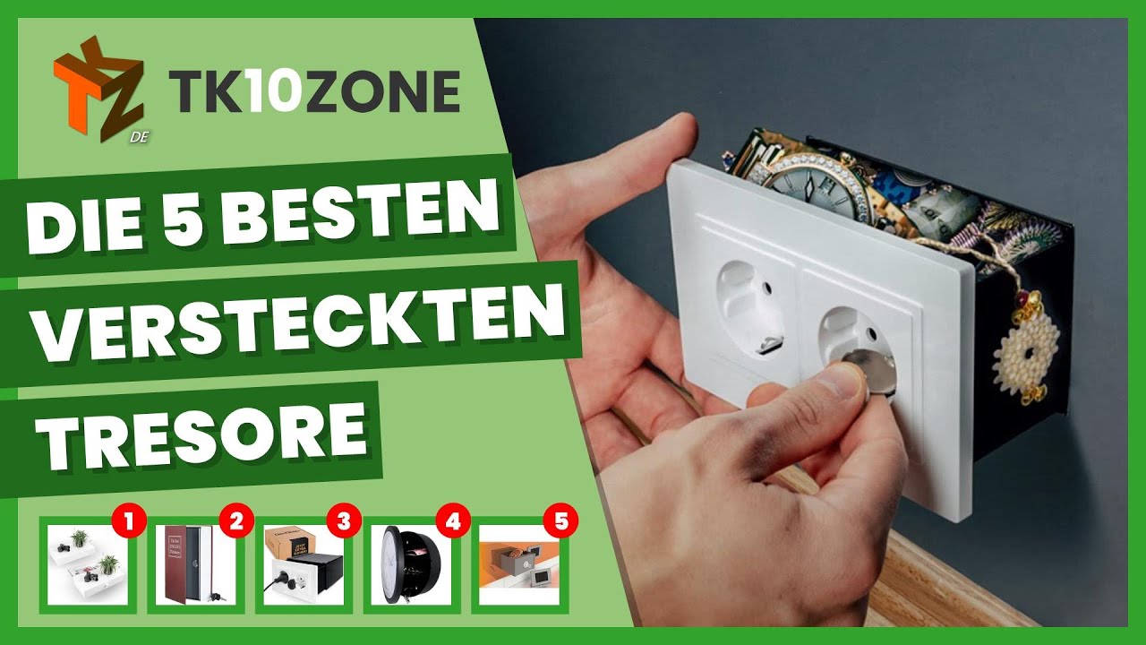 Die 5 besten versteckten Tresore 