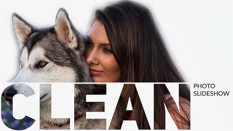 Clean Photo Slideshow After Effects Templates