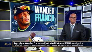 ⁣Rays place Wander Franco on restricted list amid MLB investigation | SC with SVP