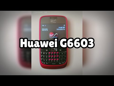 Photos of the Huawei G6603 | Not A Review!