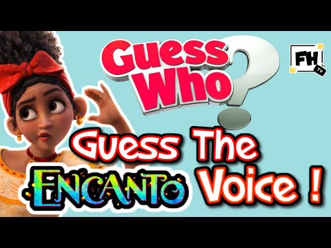 Can You Guess the Disney ENCANTO Voice? Sound Trivia Puzzle Brain Break