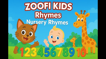 Learn to Count with Animals! Numbers 1–10 Song for Kids | ZoofiKidsRhymes