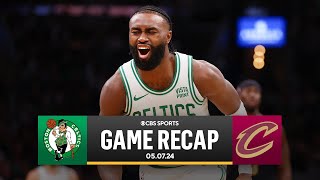 2024 NBA Playoffs: Celtics CRUISE to 1-0 series LEAD over Cavaliers | CBS Sports
