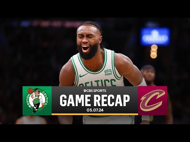 2024 NBA Playoffs: Celtics CRUISE to 1-0 series LEAD over Cavaliers | CBS Sports