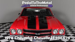Amazing 1970 Chevrolet Chevelle SS 396 L78