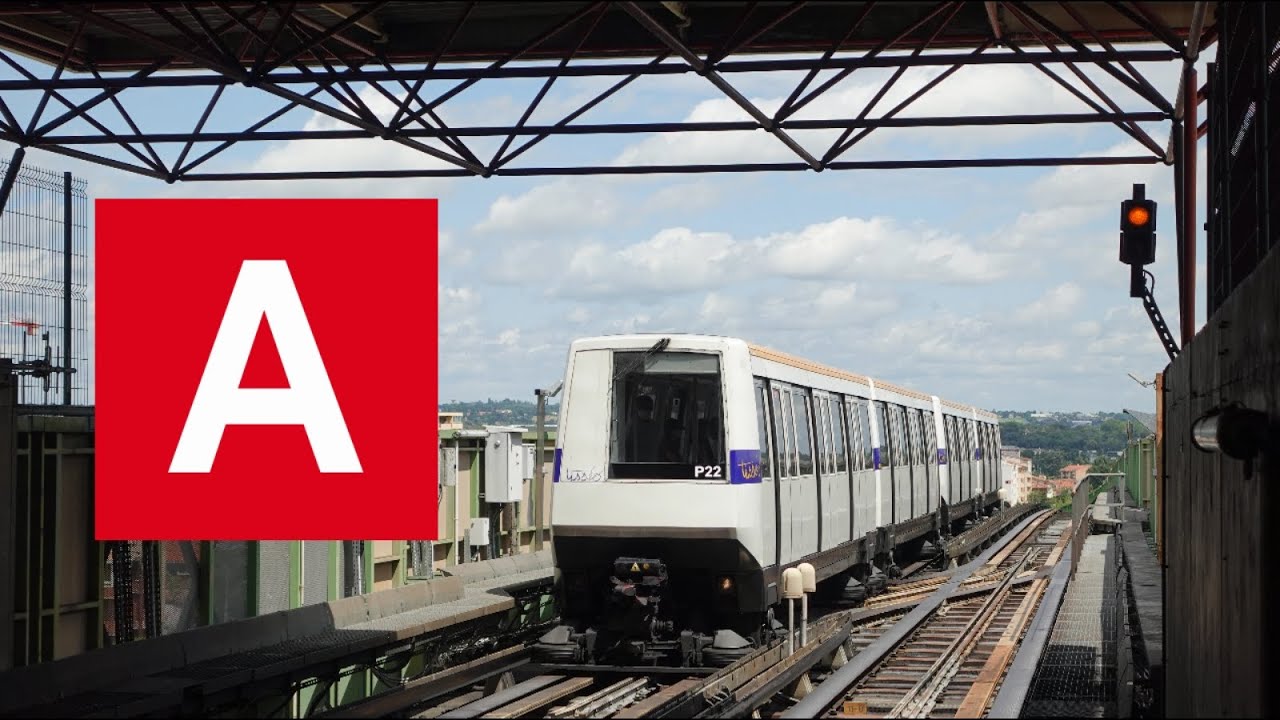 MATRA VAL 206 N°13 - Ligne Métro A entre Jolimont et Balma-Gramont - Réseau Tisséo - Toulouse