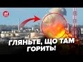 ⚡️Пару ГОДИН ТОМУ! ДАЛЕКОБІЙНІ дрони ЖАХНУЛИ по УФІ. Піднявся ВОГНЯНИЙ "ГРИБ". Росіяни ВОЛАЮТЬ