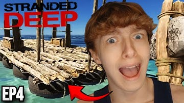 Building My First Raft! | Stranded Deep Ep4
