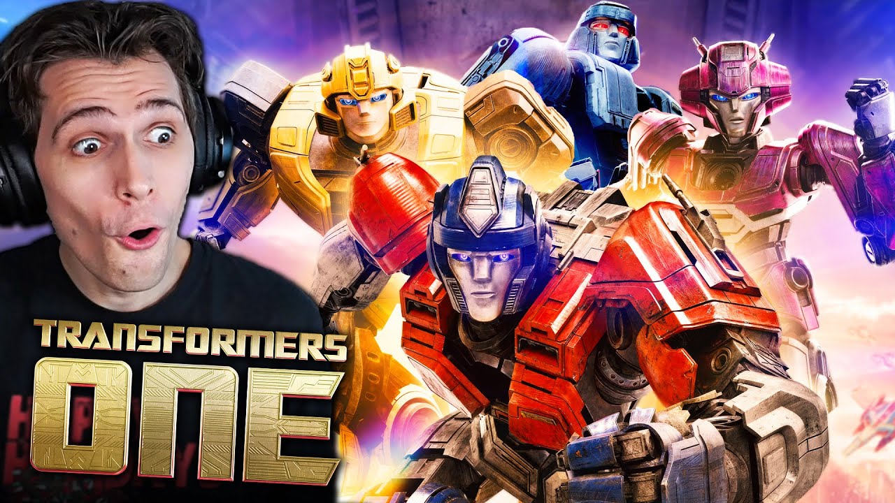Transformers One (2024) Movie REACTION!! *FIRST TIME WATCHING*